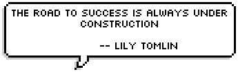 The road to success