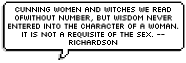 cunning women and witches